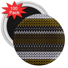 Pattern 3  Magnets (100 Pack) by Valentinaart