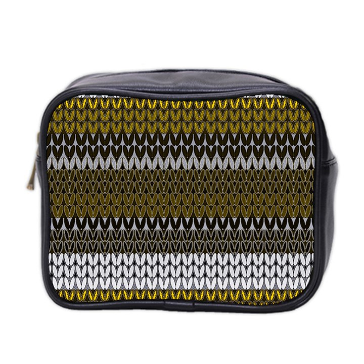 Pattern Mini Toiletries Bag 2-Side