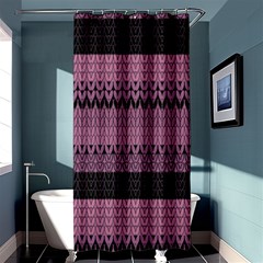 Pattern Shower Curtain 36  X 72  (stall)  by Valentinaart