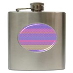 Pattern Hip Flask (6 oz) Front