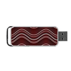 Abstraction Portable Usb Flash (one Side) by Valentinaart