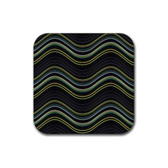 Abstraction Rubber Coaster (square)  by Valentinaart