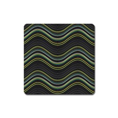 Abstraction Square Magnet by Valentinaart