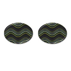 Abstraction Cufflinks (oval) by Valentinaart