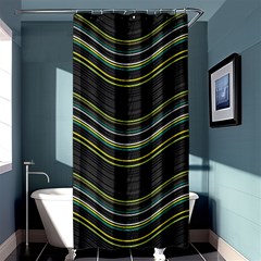 Abstraction Shower Curtain 36  X 72  (stall)  by Valentinaart