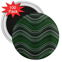 Abstraction 3  Magnets (100 Pack) by Valentinaart