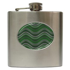 Abstraction Hip Flask (6 Oz) by Valentinaart