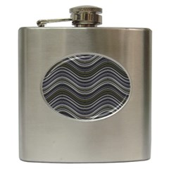 Abstraction Hip Flask (6 Oz) by Valentinaart