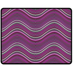 Abstraction Double Sided Fleece Blanket (medium)  by Valentinaart