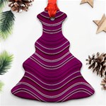 Abstraction Christmas Tree Ornament (Two Sides) Front