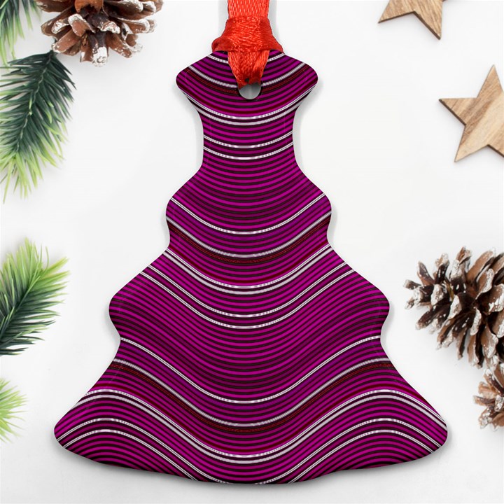 Abstraction Christmas Tree Ornament (Two Sides)