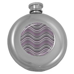 Abstraction Round Hip Flask (5 Oz) by Valentinaart