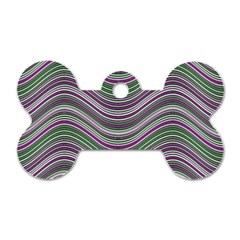 Abstraction Dog Tag Bone (One Side)