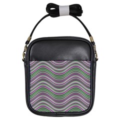 Abstraction Girls Sling Bags