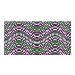 Abstraction Satin Wrap