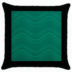 Abstraction Throw Pillow Case (black) by Valentinaart