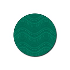 Abstraction Rubber Coaster (round)  by Valentinaart