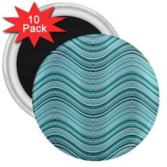 Abstraction 3  Magnets (10 Pack)  by Valentinaart