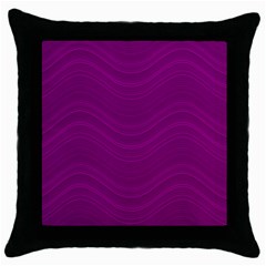 Abstraction Throw Pillow Case (black) by Valentinaart