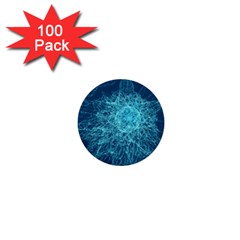 Shattered Glass 1  Mini Buttons (100 Pack)  by linceazul