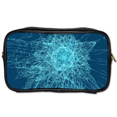 Shattered Glass Toiletries Bags by linceazul