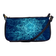 Shattered Glass Shoulder Clutch Bags by linceazul