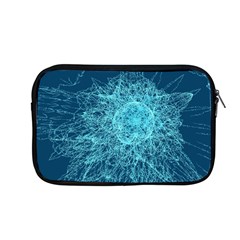 Shattered Glass Apple Macbook Pro 13  Zipper Case by linceazul