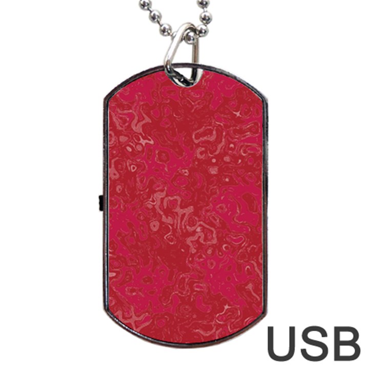 Abstraction Dog Tag USB Flash (Two Sides)