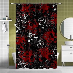 Abstraction Shower Curtain 48  X 72  (small)  by Valentinaart