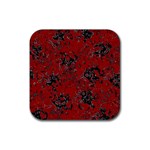 Abstraction Rubber Coaster (Square)  Front