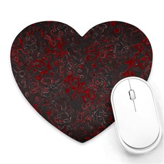 Abstraction Heart Mousepads by Valentinaart