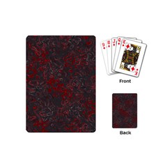 Abstraction Playing Cards (mini)  by Valentinaart