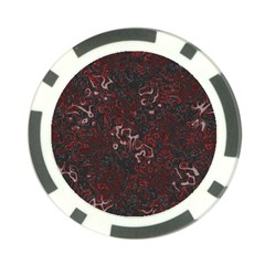 Abstraction Poker Chip Card Guard by Valentinaart