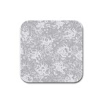 Abstraction Rubber Square Coaster (4 pack)  Front