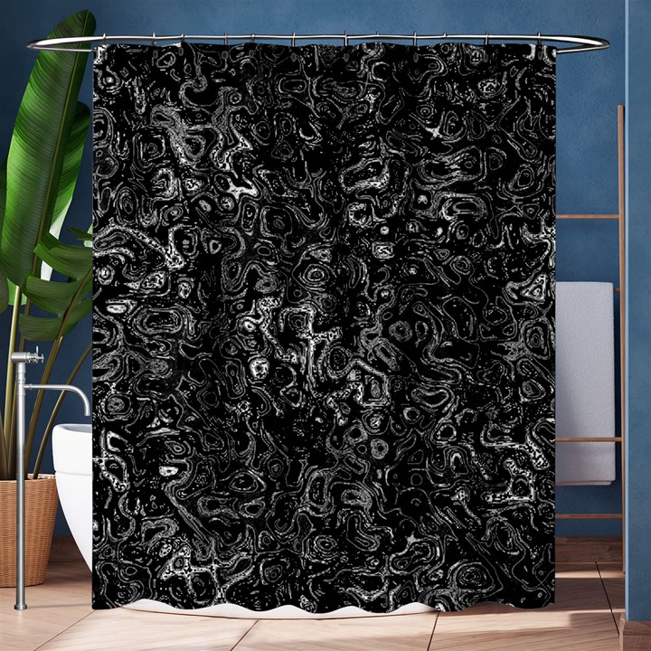 Abstraction Shower Curtain 60  x 72  (Medium) 