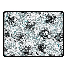 Abstraction Fleece Blanket (small) by Valentinaart