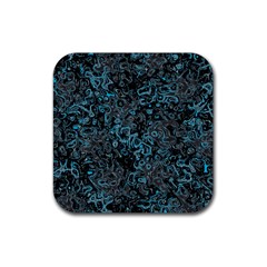 Abstraction Rubber Coaster (square)  by Valentinaart