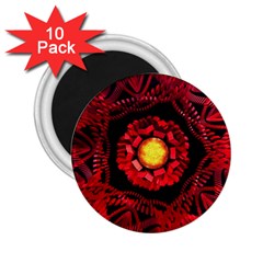 The Sun Is The Center 2 25  Magnets (10 Pack)  by linceazul