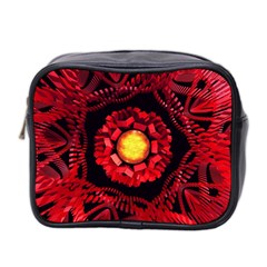 The Sun Is The Center Mini Toiletries Bag 2-side by linceazul