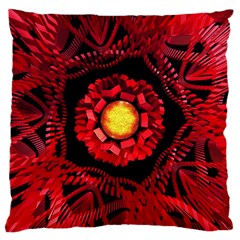 The Sun Is The Center Large Cushion Case (one Side) by linceazul