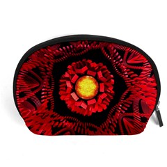 The Sun Is The Center Accessory Pouches (large)  by linceazul