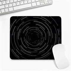 Abstract Black White Geometric Arcs Triangles Wicker Structural Texture Hole Circle Large Mousepads by Mariart