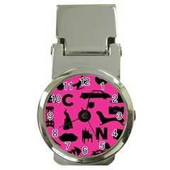 Car Plan Pinkcover Outside Money Clip Watches by Mariart