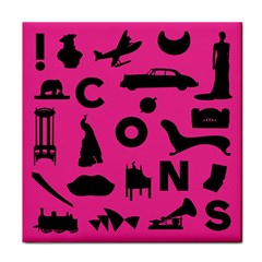 Car Plan Pinkcover Outside Face Towel by Mariart