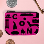 Car Plan Pinkcover Outside Mini Coin Purses Front