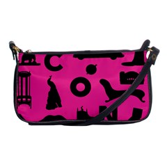 Car Plan Pinkcover Outside Shoulder Clutch Bags by Mariart