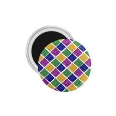 African Illutrations Plaid Color Rainbow Blue Green Yellow Purple White Line Chevron Wave Polkadot 1 75  Magnets by Mariart