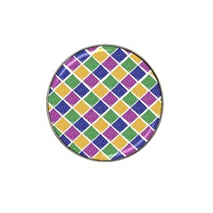 African Illutrations Plaid Color Rainbow Blue Green Yellow Purple White Line Chevron Wave Polkadot Hat Clip Ball Marker by Mariart