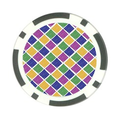 African Illutrations Plaid Color Rainbow Blue Green Yellow Purple White Line Chevron Wave Polkadot Poker Chip Card Guard by Mariart