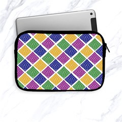 African Illutrations Plaid Color Rainbow Blue Green Yellow Purple White Line Chevron Wave Polkadot Apple Ipad Mini Zipper Cases by Mariart